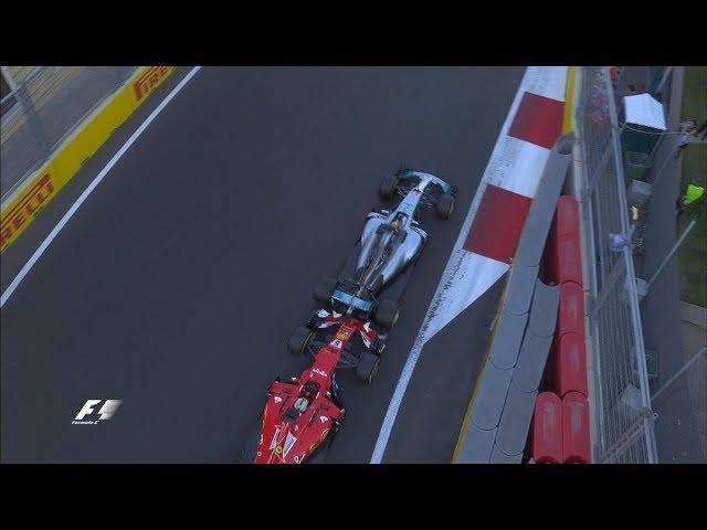 Hamilton & Vettel Come To Blows | 2017 Azerbaijan Grand Prix