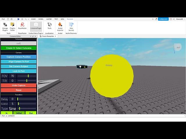 как сделать катсцену в роблокс студия в 2023 году?