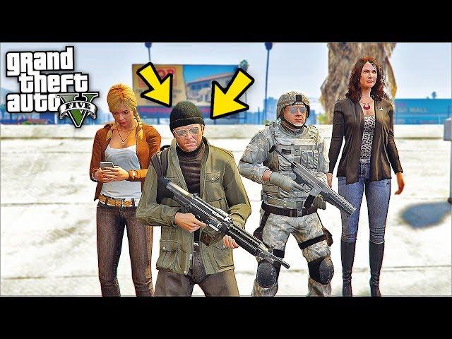 ЧТО СЕМЬЯ МАЙКЛА ДЕЛАЕТ В ЗОМБИ АПОКАЛИПСИСЕ? СПАСАЕМ СЕМЬЮ МАЙКЛА - GTA 5 ЗОМБИ АПОКАЛИПСИС ГАРВИН