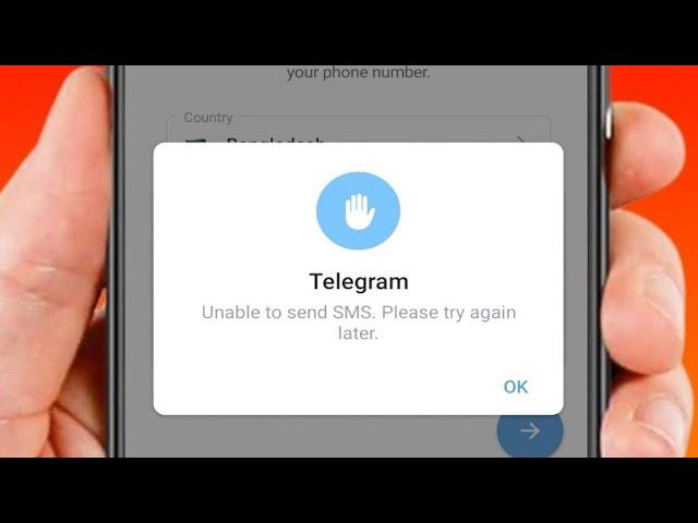 How to Fix Telegram Unable to Send SMS Please Try Again Later