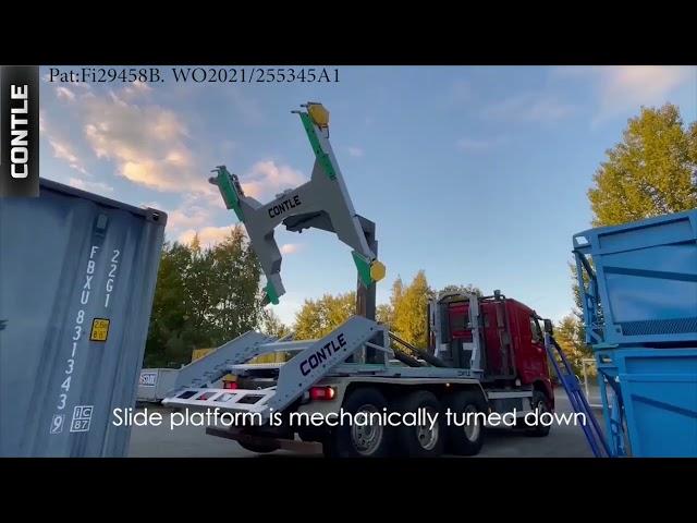 Contle Sea Container Adapter for Hooklift IAA TRANSPORTATION 2022 - Trailer innovation award - 2023