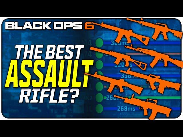 The BEST Assault Rifle in Black Ops 6? | (Full AR Stat Comparison)