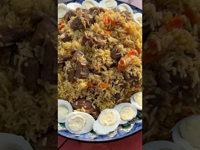 Плов с бараниной в казане на костре #рецепт #вкусноипросто #пловрецепт #пловвказане #баранина #food