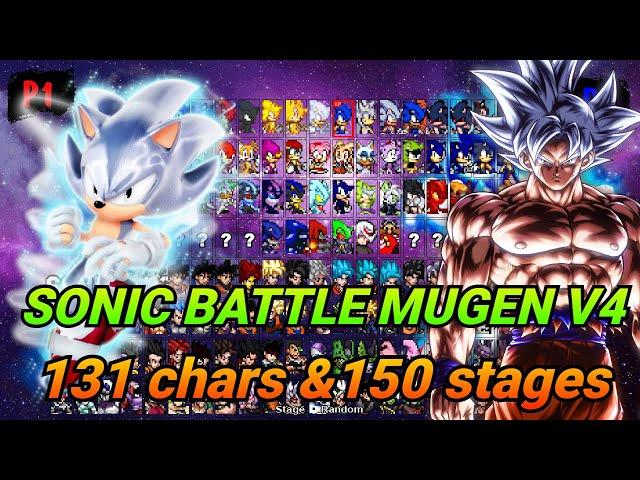 [RELEASE] Sonic Battle JUS MUGEN V4 - Sonic VS Dragon Ball (OpenGL only)