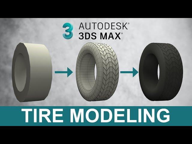 Tire Modeling | 3ds Max Tutorial