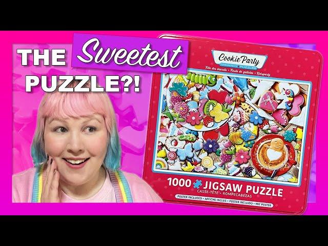 Doing the Eurographics Cookie Party puzzle!