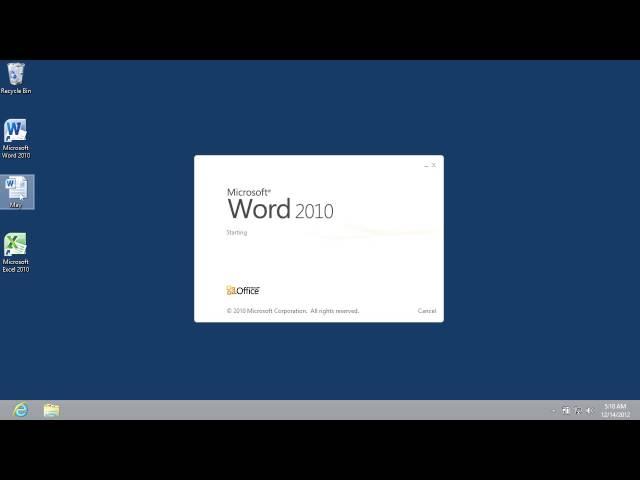 How to Convert Word 2010 document to Excel
