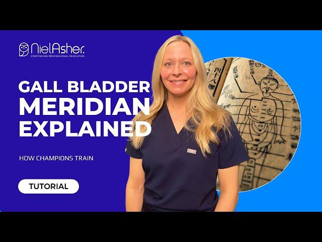 Gall Bladder Meridian (TCM) explained by Dr Constance Bradley L.Ac. PhD