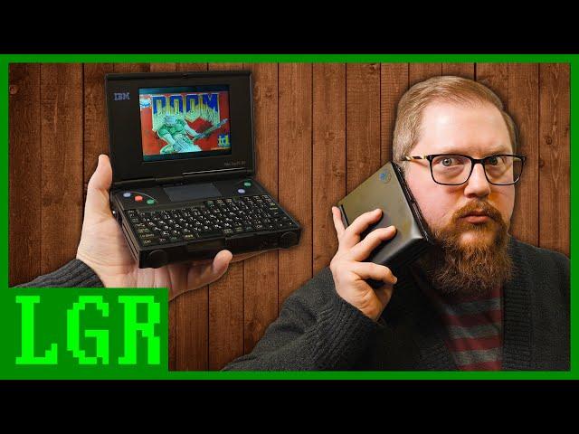 The Smallest Windows PC in 1995 Was Also a Phone! IBM Palm Top PC110