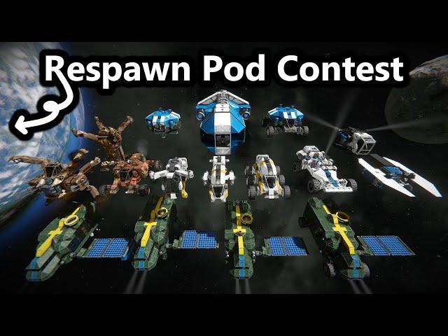 Respawn Pods: Space Engineers Build Contest #4