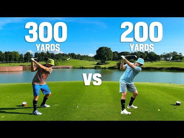 200 vs 300 Yard Drive What is The Difference in Score?