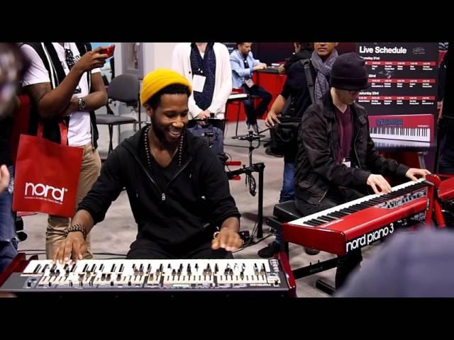 Cory Henry & Nick Semrad - Full Jam session at NAMM 2016