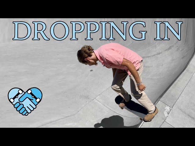  HOW to DROP IN the SAFE WAY! Build Confidence with Understanding, Learn from Pro Skate Coach JB!