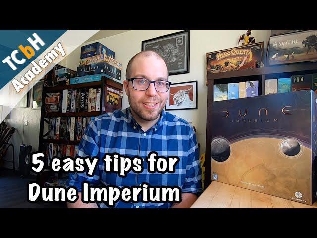 Cardboard Academy - 5 Easy Strategy Tips for Dune Imperium