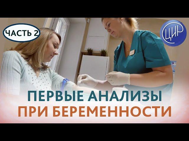 Первые анализы при беременности. Какие анализы надо сдавать в самом начале беременности.