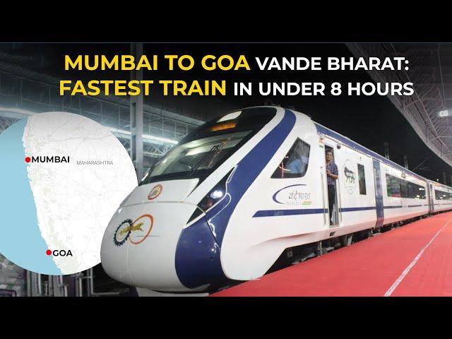 Mumbai Goa Vande Bharat Express: Route, stops, timetable of fastest new train | Schedule details