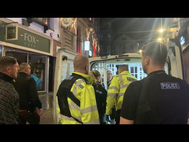 ITS ALL KICKING OFF ON MAD FRIDAY!! #police #public #arrest #pinac #audit