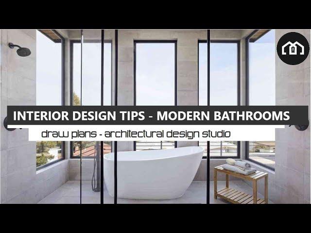 Modern Bathroom Design Ideas Interior Design Tips & Advice from Draw Plans #shorts