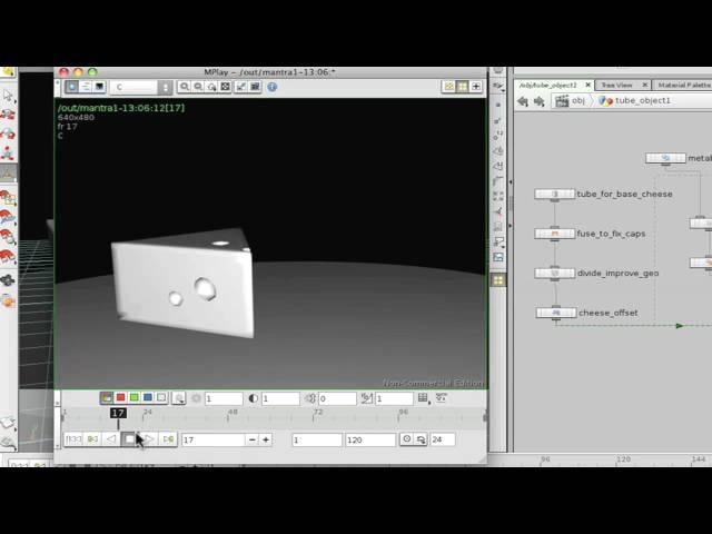 SideFX Houdini Unscripted - Basic Render and Export