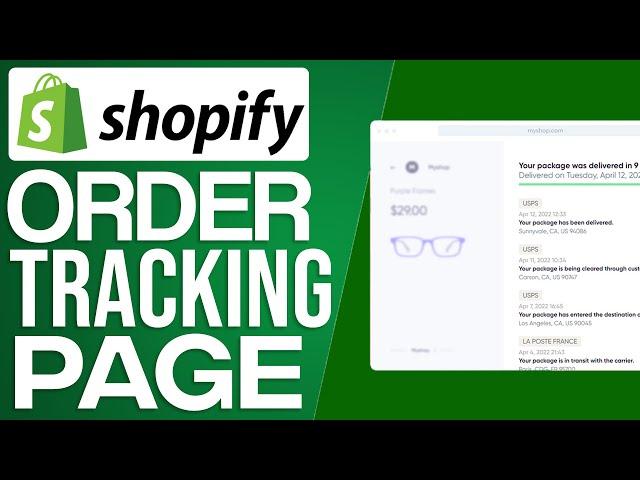 How To Add Order Tracking Page On Shopify (2024) Full Guide