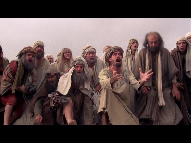 Brian Telling His Followers He Is Not the Messiah - Monty Python's Life of Brian