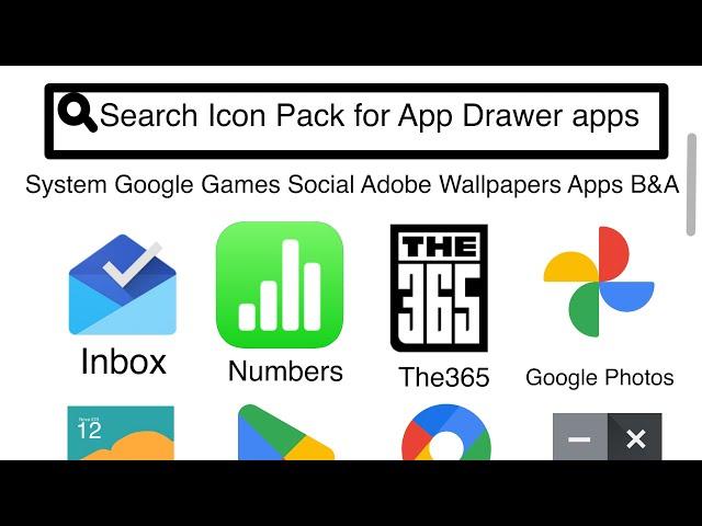 The Android version Nova iOS 12 Icon Pack