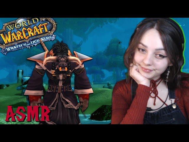 ASMR WoW *whispering* little gameplay in Ashenvale ~ mouse clicking, in-game ambience & music