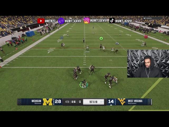 PLAYING NCAA 25 & ANSWERING Qs