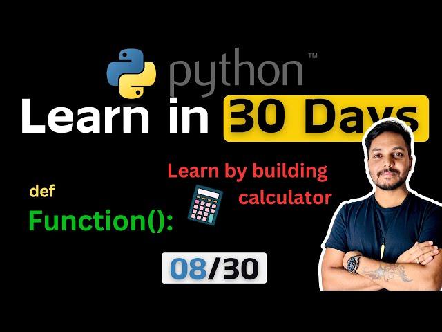 Python for Data Engineers & Data Analysts | Functions Resume Project Calculator #python #08/30