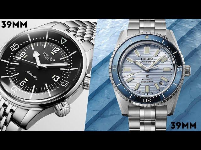 Longines Legend 39 vs Seiko Marinemaster 39