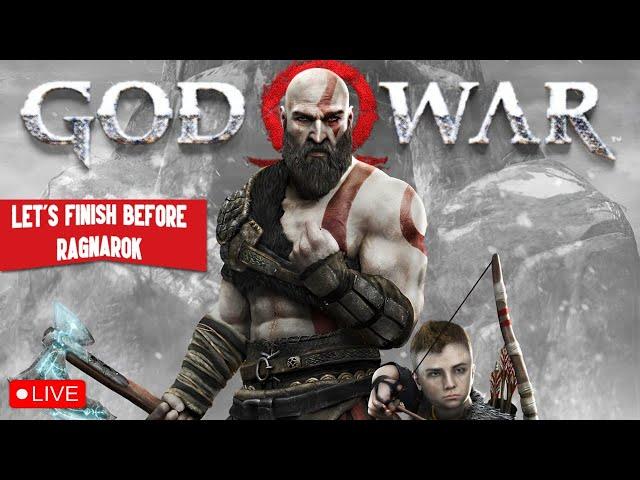 Finishing GOD OF WAR Before RAGNAROK! Live Gameplay Walkthrough!