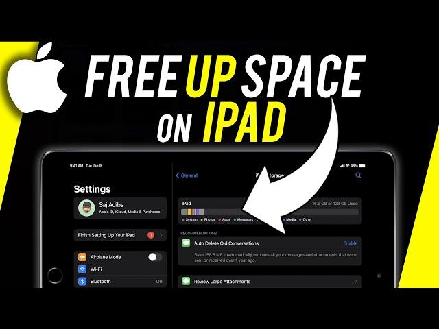 How to Free Up Space on iPad