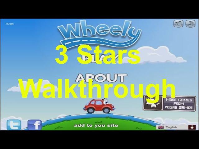 Wheely Walkthrough Level 1 - 15 - Wheely 1 Full Gameplay Game Walkthrough - Cool Math Games for Kids