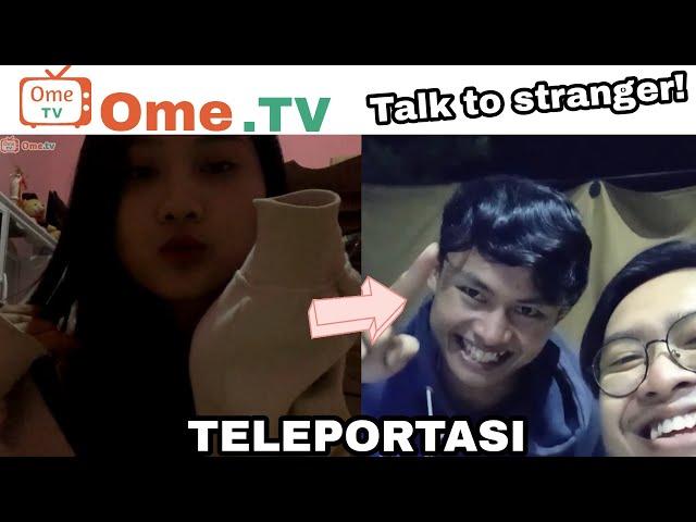 TELEPORTASI OME TV | CEWEK CANTIK LAMPUNG MALU MALU TAPI MAU