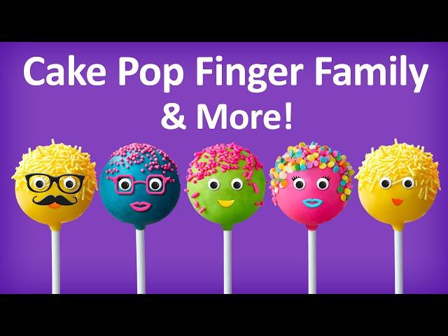 Cake Pop Finger Family Collection | Top 10 Finger Family Collection | Finger Family Songs