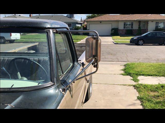 1970 F250-Original Ford west coast mirrors