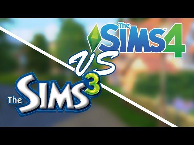 The Sims 3 VS The Sims 4