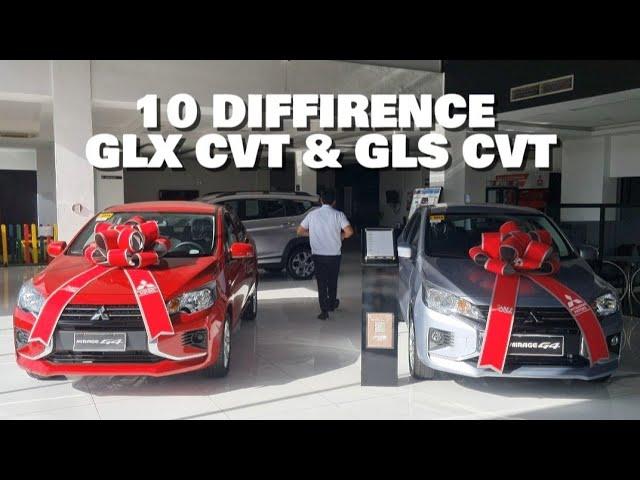 MIRAGE G4 GLX CVT at MIRAGE G4 GLS CVT COMPARISON | Ano nga ba ang pinagkaiba ng GLX sa GLS variant