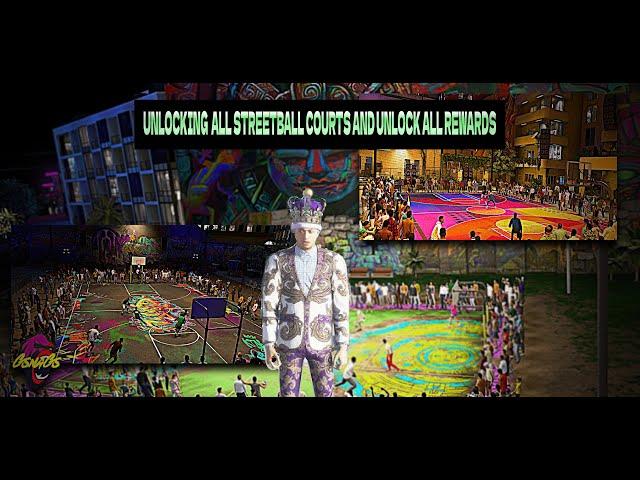 *HOW TO BEAT ALL STREETBALL COURTS IN NBA 2K24* UNLOCK ALL REWARDS