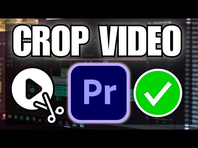 How To Crop Video in Adobe Premiere Pro (Quick Guide)