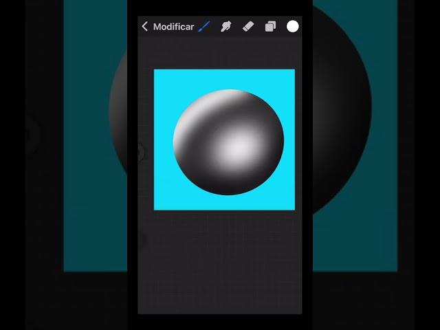 Crea pincel 3d sencillo en Procreate