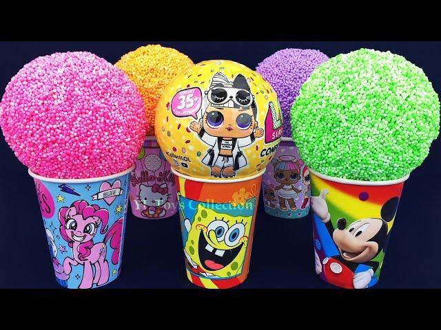 Super Wings Play Foam Ice Cream Cups Surprise I Toy Story LOL Marvel Kinder Surprise Eggs