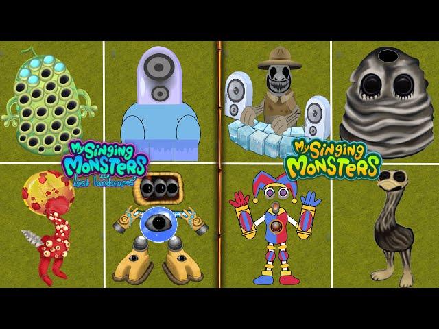 MonsterBox: DEMENTED DREAM ISLAND with Zoonomaly and Pomni | My Singing Monsters TLL Incredibox