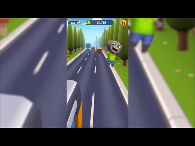 Говорящий Том Бег за Золотом Talking Tom Gold Run   Прохождение №2 Gameplay iOS Android