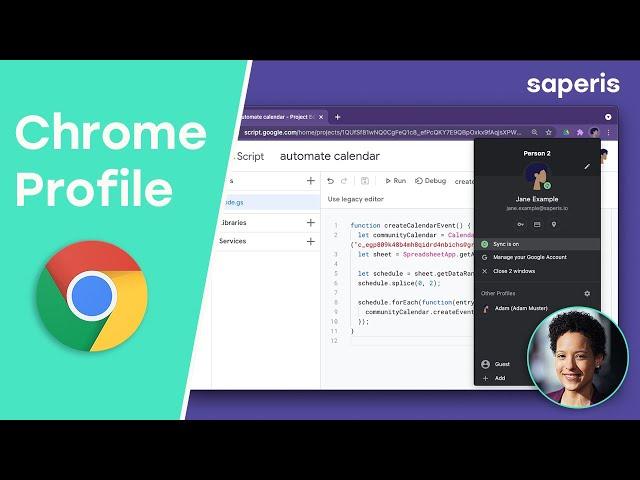 How to use a Google Chrome Profile for your Google Workspace Account