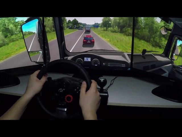 ETS2 Три монитора Triple Screen Карьера с нуля #1