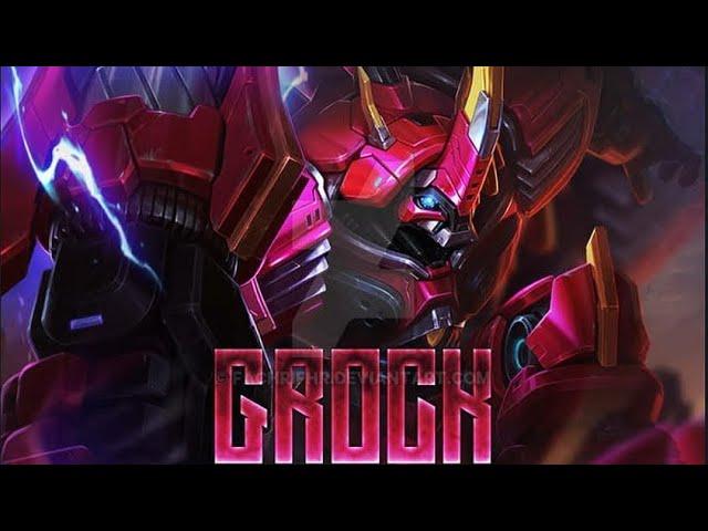 грок гемплей grock exp Uzbekistan 1 grock грок соло лайн Mobile legends  мета грок в урон