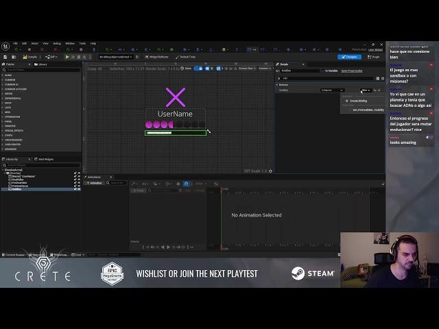 ▼ CRETE ▼ Game Development and Design || LIVE  || Alvaro Garcia