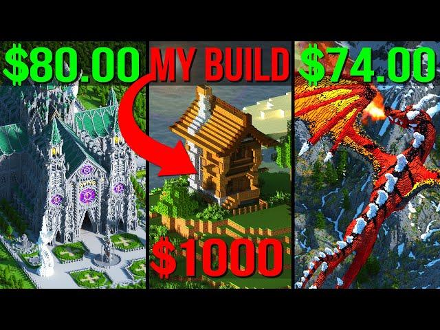 I Spent $1000 on FIVER & Got Sent MY OWN MINECRAFT BUILD!