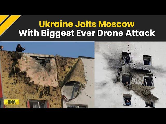 Russia Ukraine War: Two Killed In Biggest Ever Ukrainian Drone Attack On Moscow | Putin | Zelensky